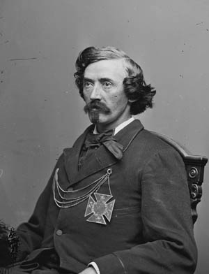 Colonel James Mulligan of the 23rd Illinois, commanded the Union forces at Lexington.