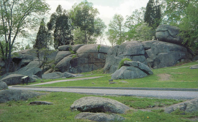 Image result for Picture, devil's den, gettysburg