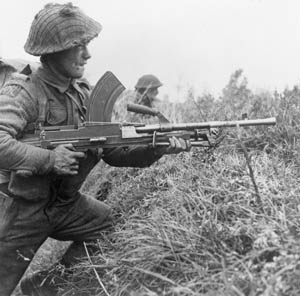 One of the most iconic British WW2 weapons today, the Bren Gun was in short supply in 1939 but quickly became the backbone of the British infantry.