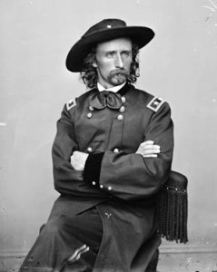 Maj. Gen. George Armstrong Custer alertly led his cavalry at Appomattox.