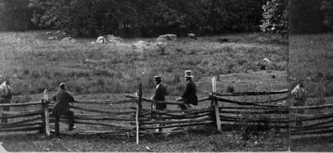 Spangler’s Meadow, alongside Culp’s Hill, was a popular picnicking location before the war. It was the site of a misguided and futile charge by the 2nd Massachusetts and 27th Indiana on the third day of the battle.