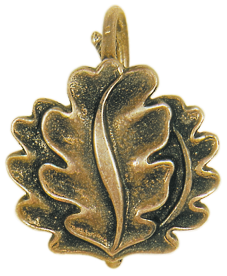 Heinz Guderian’s Oak Leaf attachment to his Knight’s Cross. 