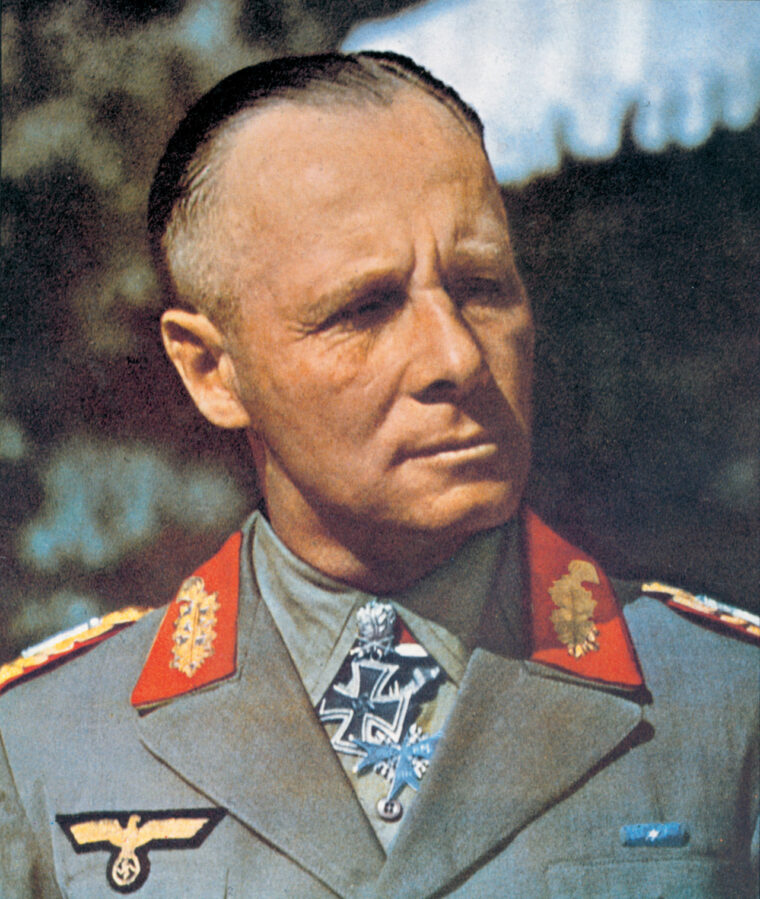 Field Marshal Erwin Rommel.