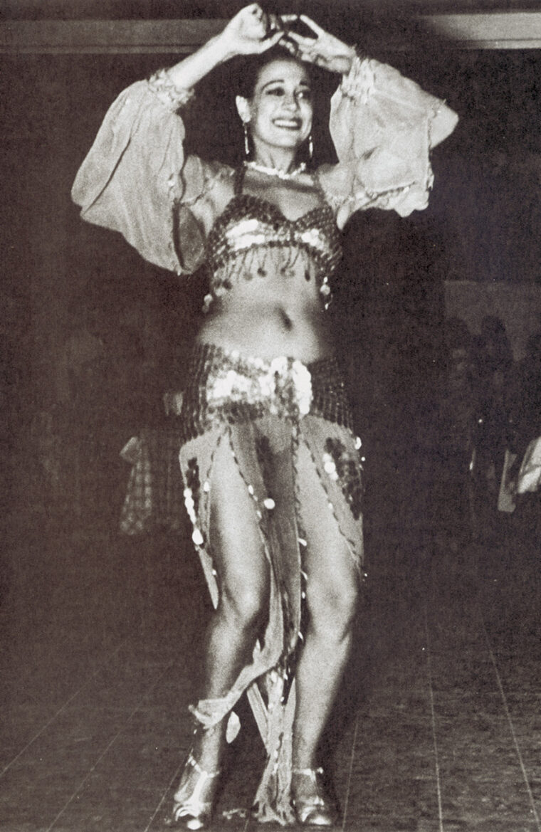 Egypt’s famous belly dancer Hekmet, a German spy.