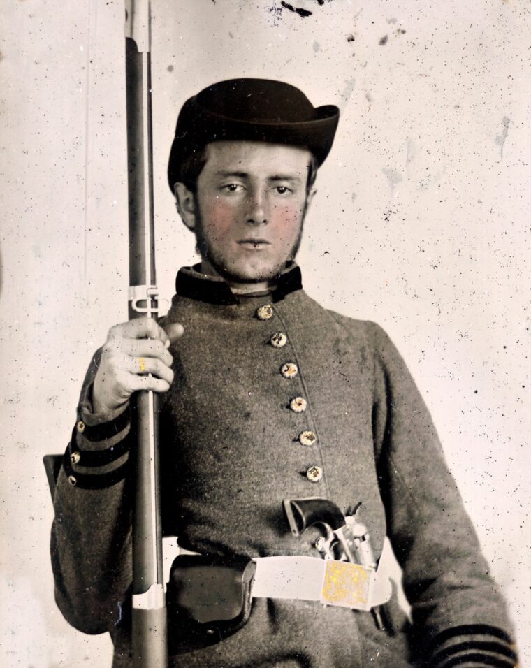 Confederate Private Peter Kurtz, 5th Virginia Infantry