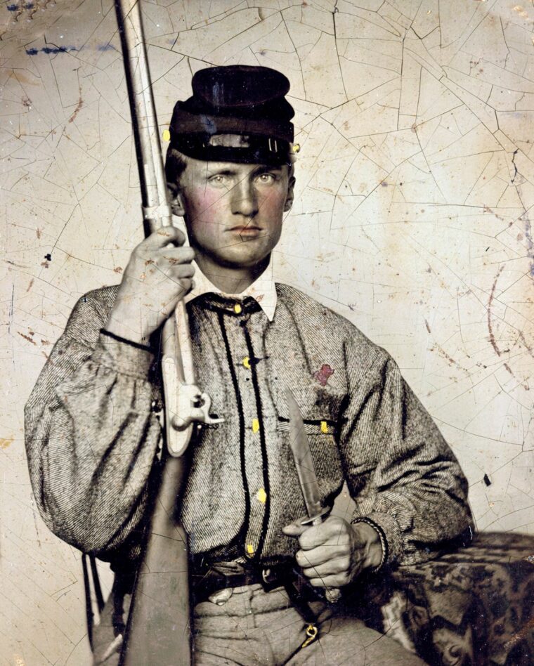 Confederate Private William Ott, 4th Virginia Infantry