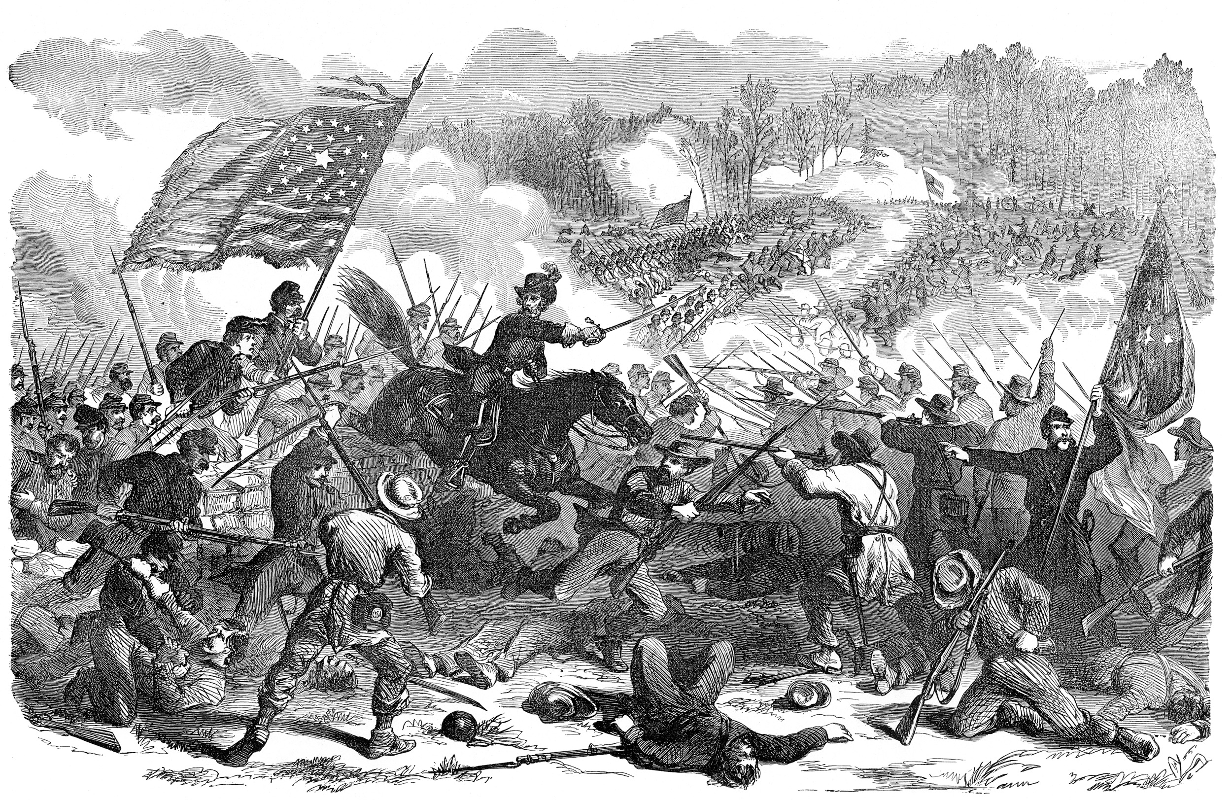 Union and Confederate forces clashed time after time in the rich agricultural valley, prized by both sides for its food, livestock, and strategic position. 