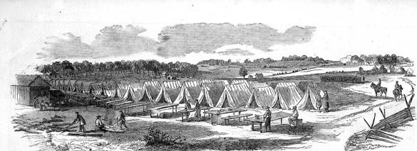 Camp Dick Robinson, established by Nelson on a farm just north of Lancaster, Kentucky, was the training ground for thousands of loyal Bluegrass recruits.