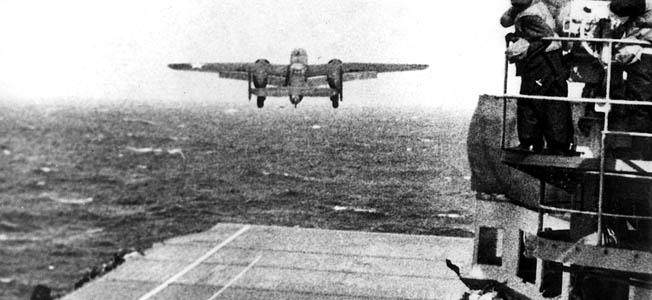 The idea for the Doolittle Raid came about at a Norfolk training area and a discussion between Captain Francis Low and Admiral Ernest J. King of the U.S. Fleet.