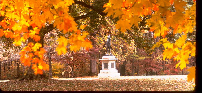 Guilford Courthouse National Military Park is the nation’s first national park established at a Revolutionary War site