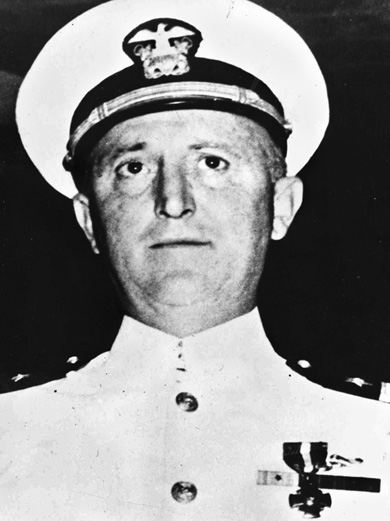 U.S. Navy Commander Howard W. Gilmore.
