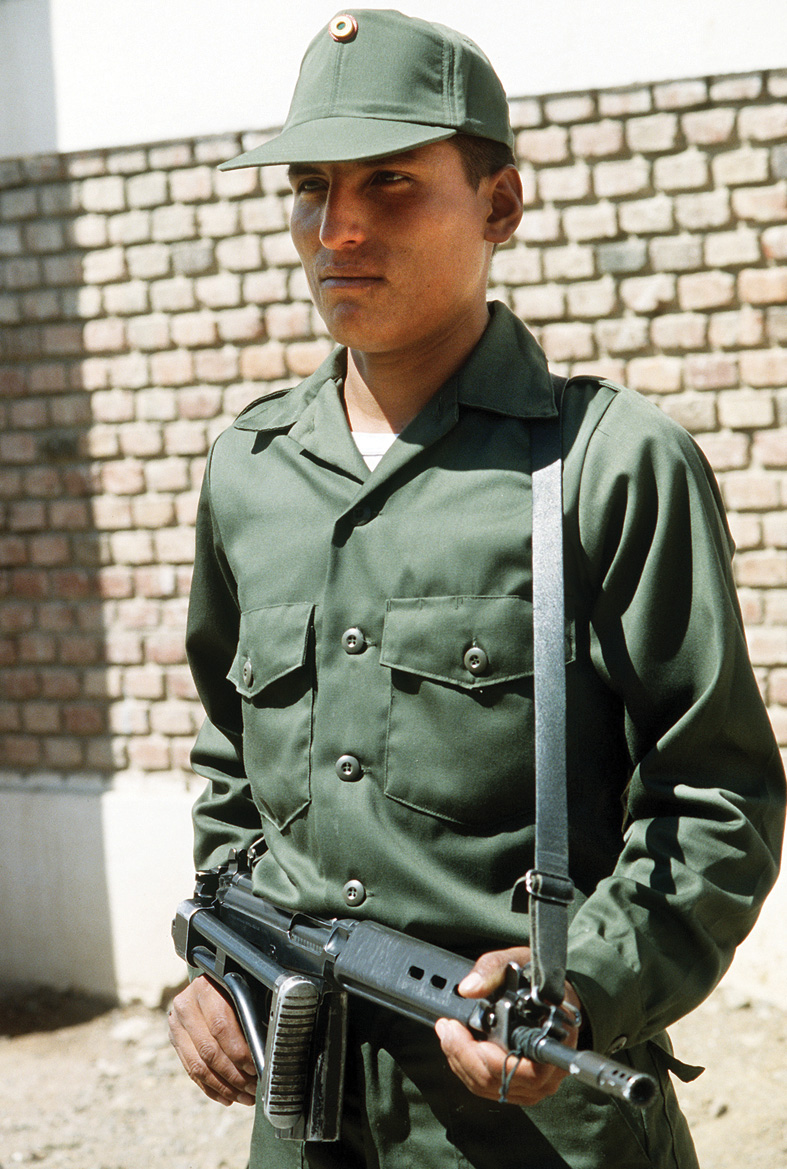 A Bolivian soldier carries FN-FAL with a folding stock. In the 21st century, the rifle continues to be used by many nations around the globe despite its replacement as a first-line rifle in most Western militaries.