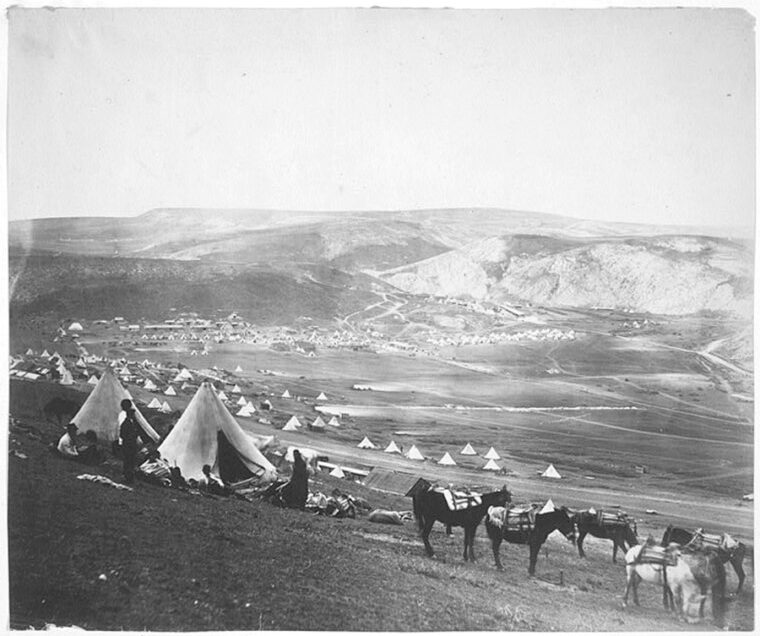 Cavalry camp near Balaklava. 