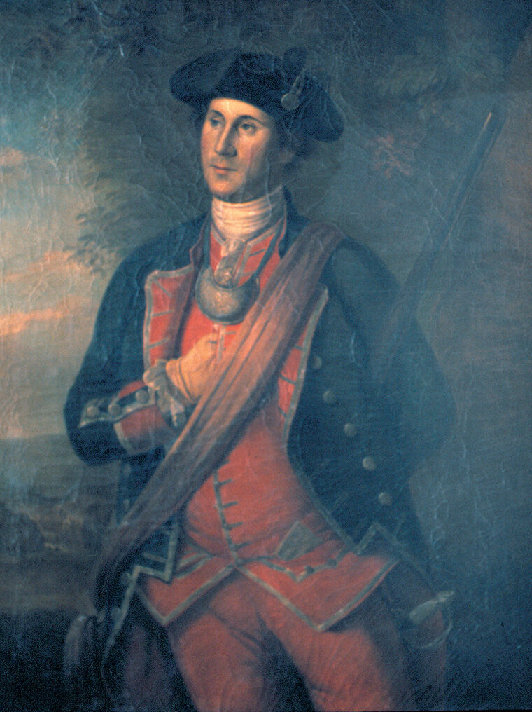 Young George Washington ordered the first shots of the French and 
Indian War.