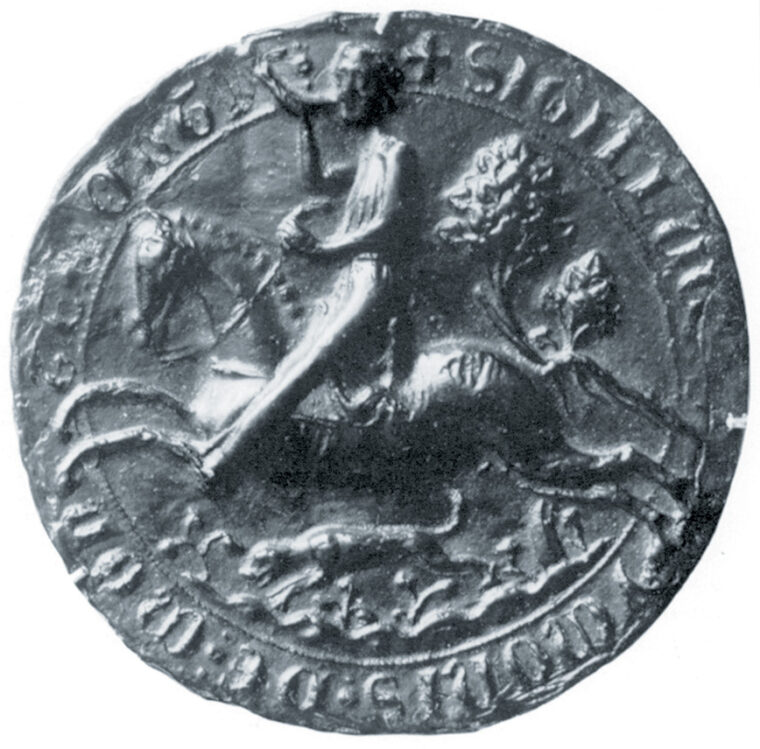  Montfort’s seal of 1258
