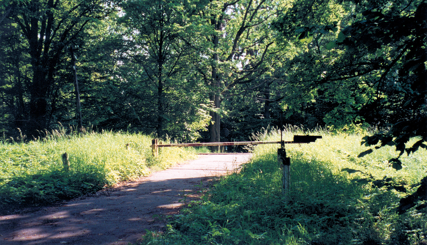 The entrance to the Rastenburg compound as it appears today.