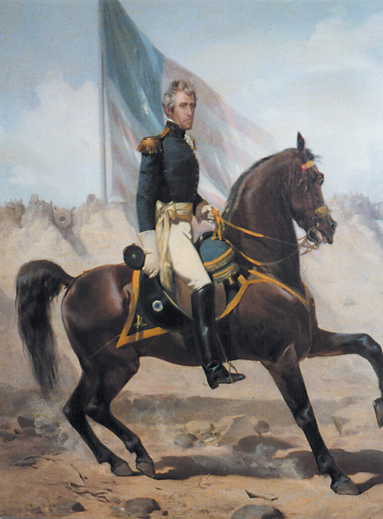 Andrew Jackson (1767-1845): hotheaded, but indomitable and effective.