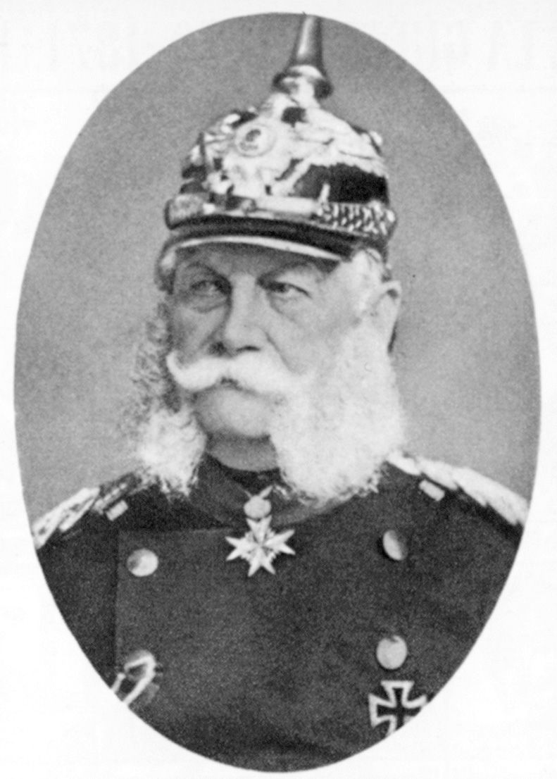 Kaiser Wilhelm I of Prussia.