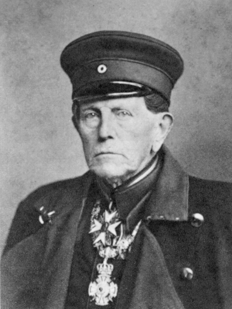 Prussian Field Marshal Helmuth von Moltke.