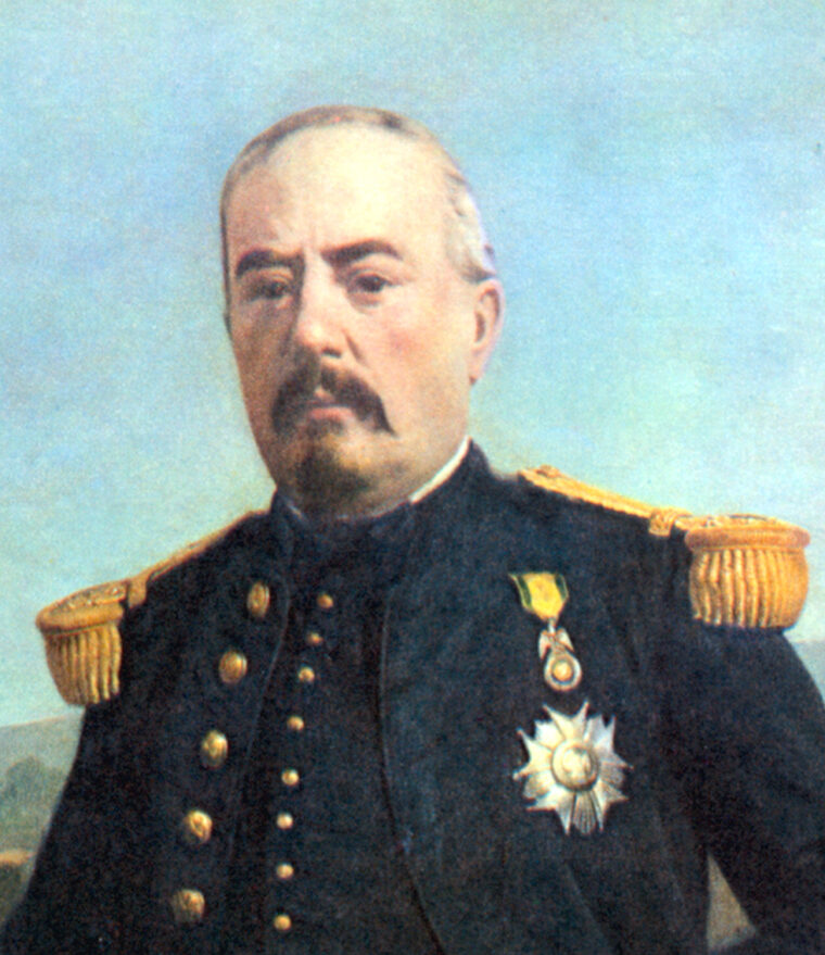 French Marshal Achille Bazaine.