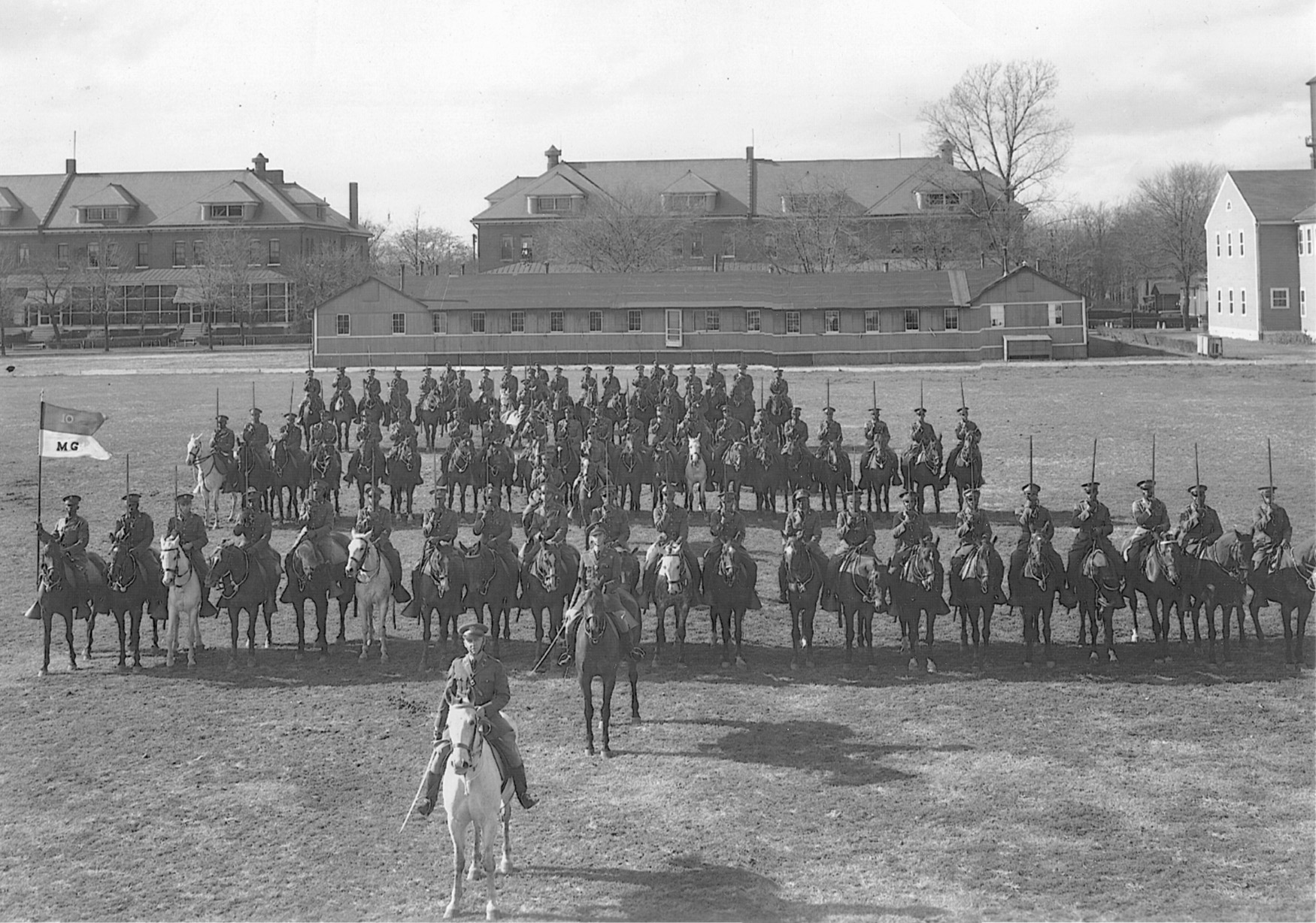 The U.S. Army’s 10th Cavalry parades at Fort Myer, Va., in 1931.