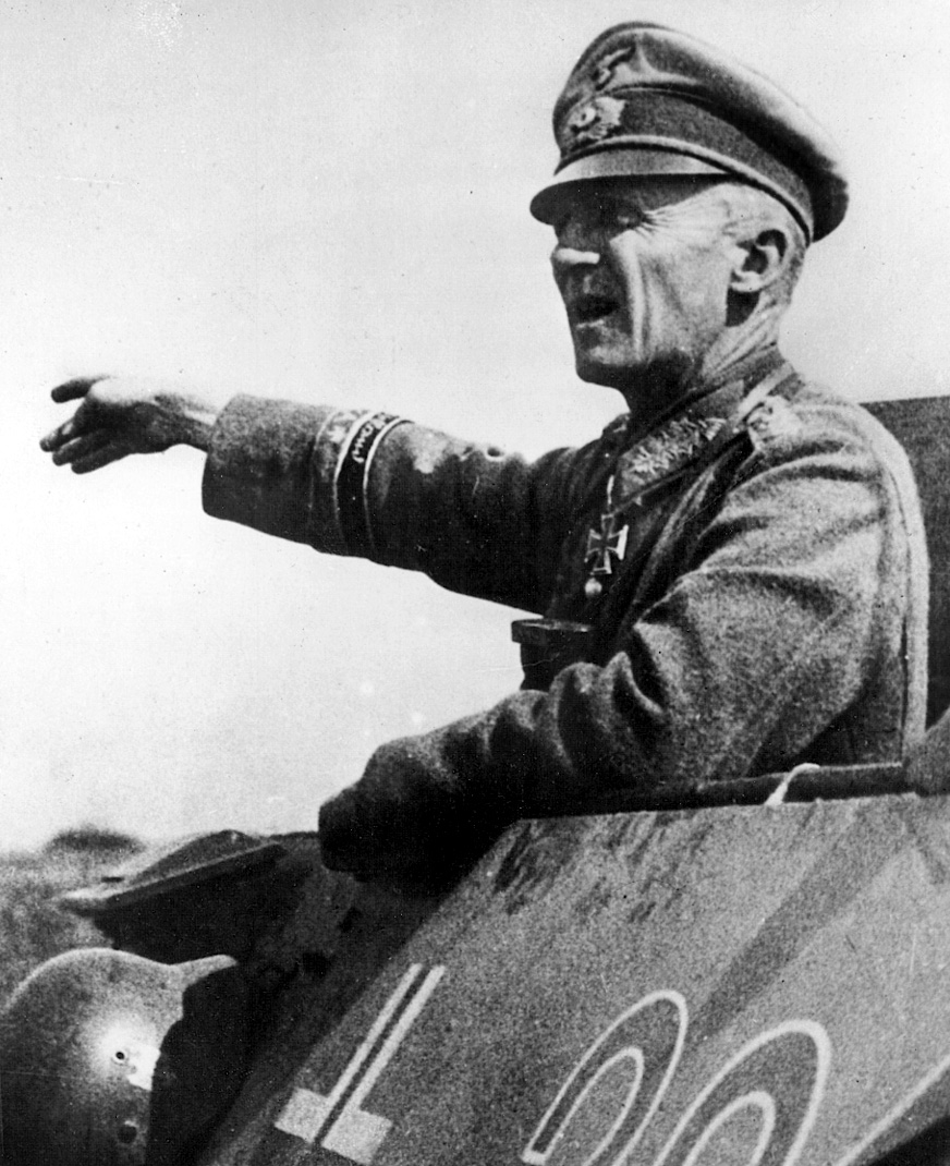 Lt. Gen. Hasso von Manteuffel, commander of the Panzergrenadier Division Grossdeutschland. 