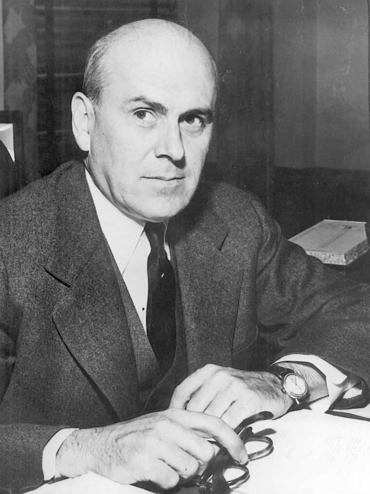 John J. McCloy, assistant secretary of war, advised against bombing concentration camps.