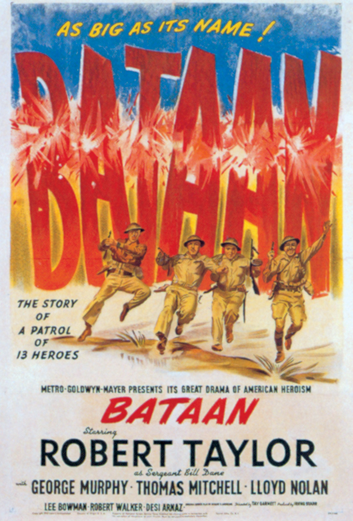 The fall of Bataan swiftly became the subject of a motion picture.