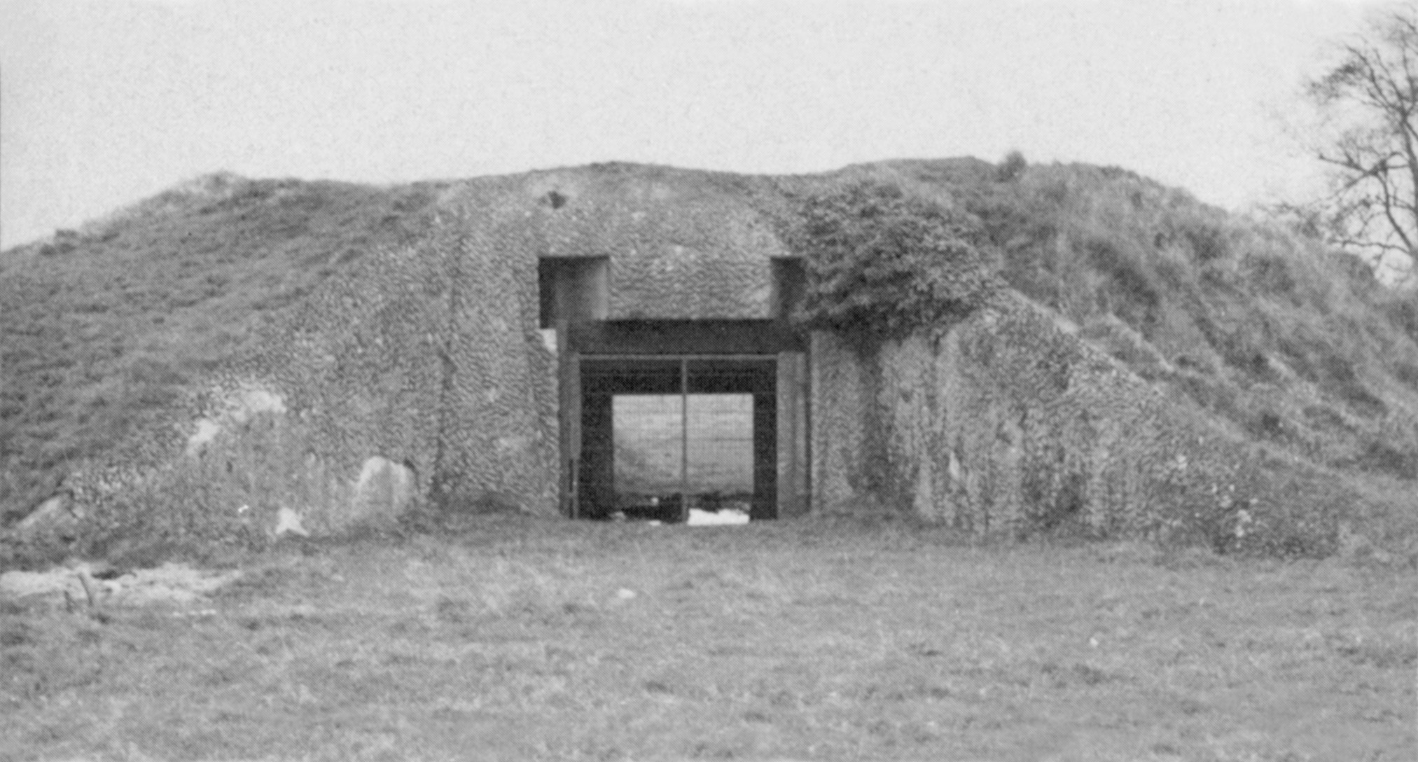 The front of Casemate 1 is shown after the Merville Battery had been silenced and the liberating Allied forces had moved inland.