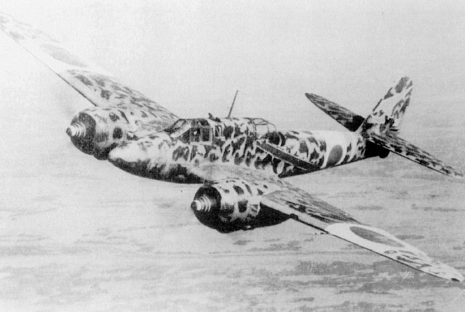 A Japanese twin-engine KI-45 Dragonslayer was known as “Nick” to the Allies.