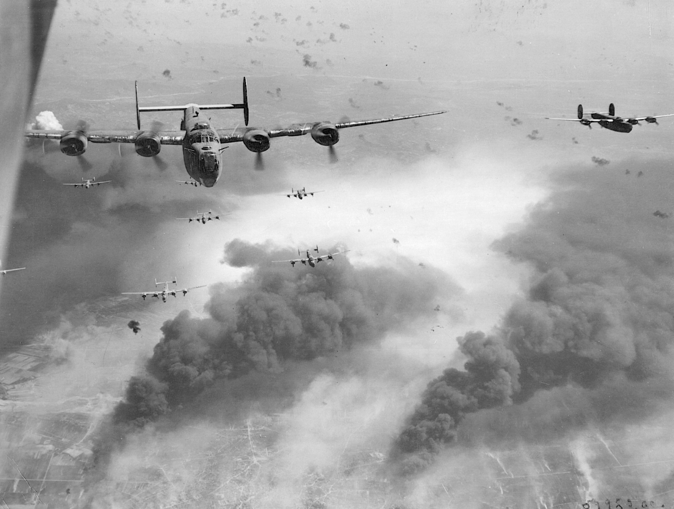 On May 31, 1944, U.S. B-24s hit Ploesti again, this time from a higher altitude. 