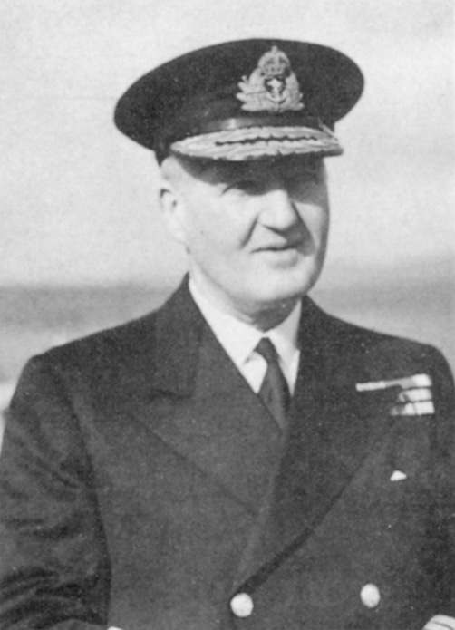 Admiral Sir Bruce Fraser, Home Fleet leader.