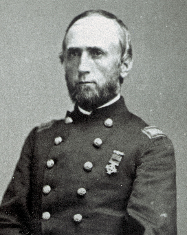 Samuel B. Hayman of the 37th New York Infantry. He was in the class of 1842 at West Point and a veteran of the Mexican War.