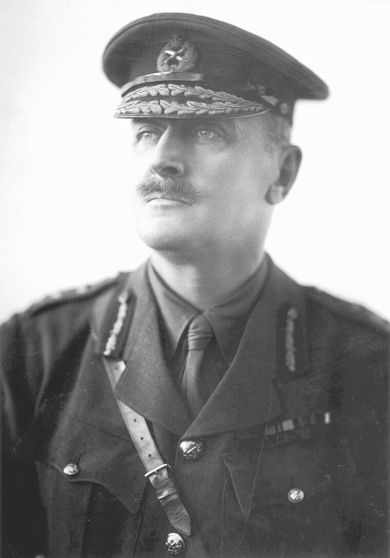  General Sir Edmund H.H. Allenby, Commander-in-Chief, Egyptian Expeditionary Force.