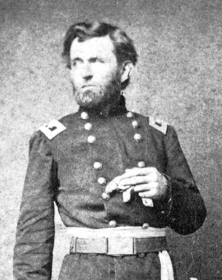 Ulysses S. Grant in 1862.