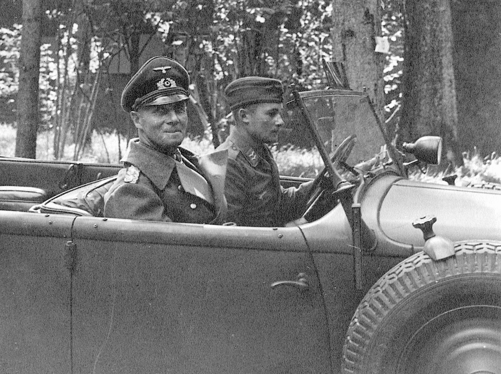 Feldmarschall Erwin Rommel commanded Army Group B covering both Calais and Normandy. He kept the Fifteenth Army in the Calais area even after the D-day landings. 