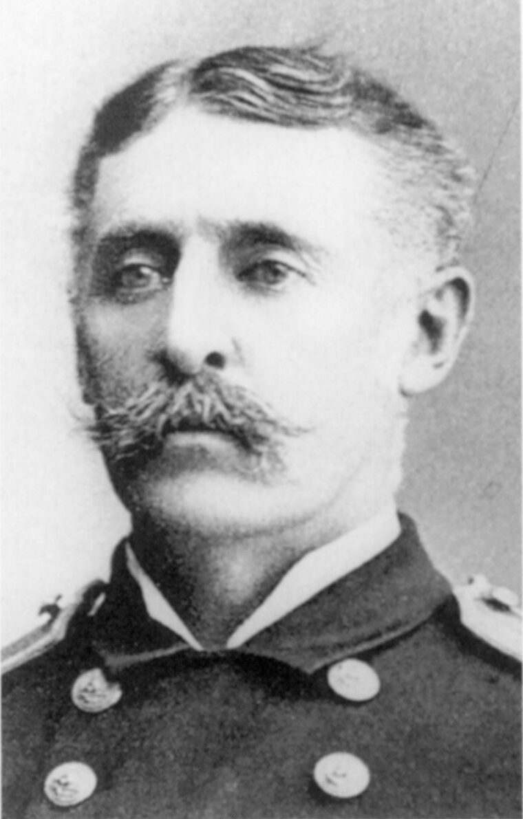 Captain Charles Gridley commanded the USS Olympia.