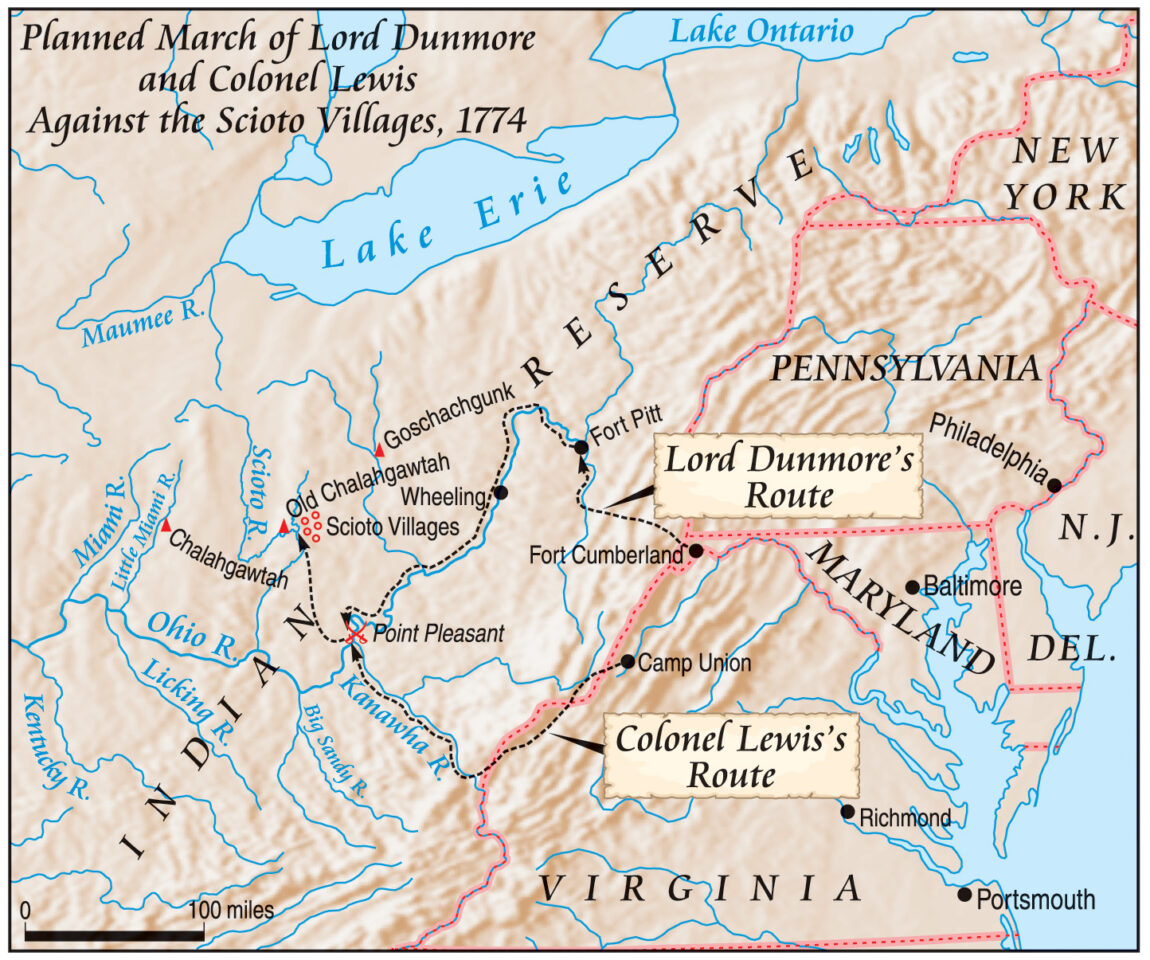 Lord Dunmore's War: The Battle of Point Pleasant - Warfare History Network