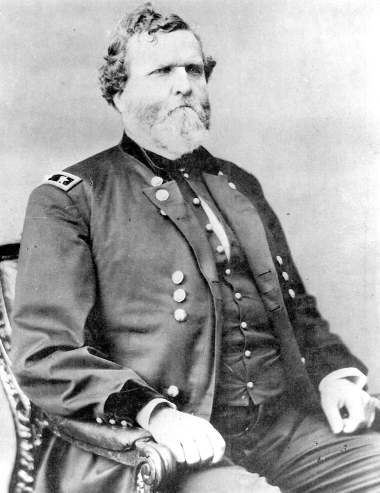 General George Thomas, who rallied the Union forces at Chickamauga.