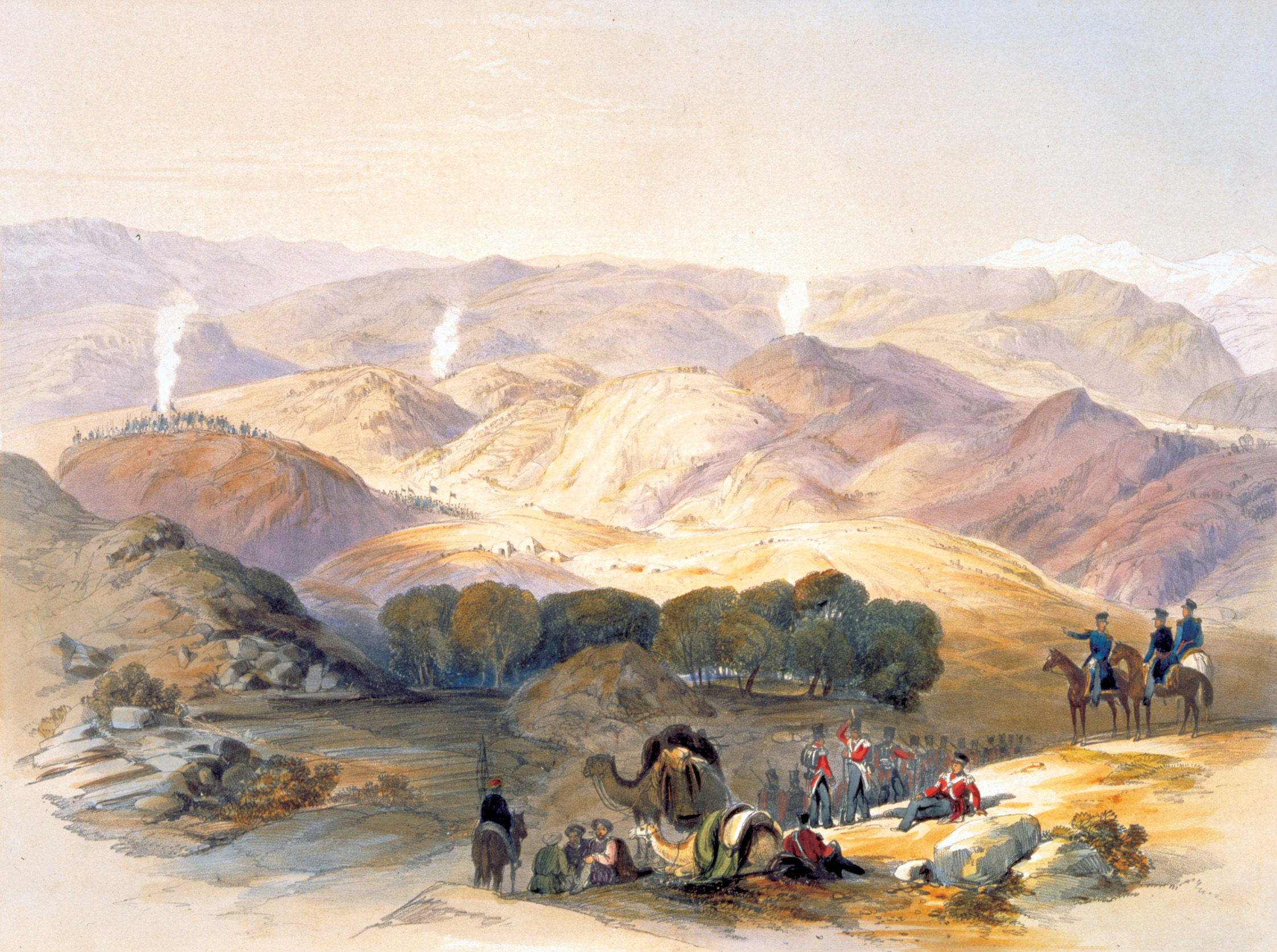 An 1848 depiction of Afghanistan made the region appear pastoral and inviting, far from its reality to the foreign armies.
