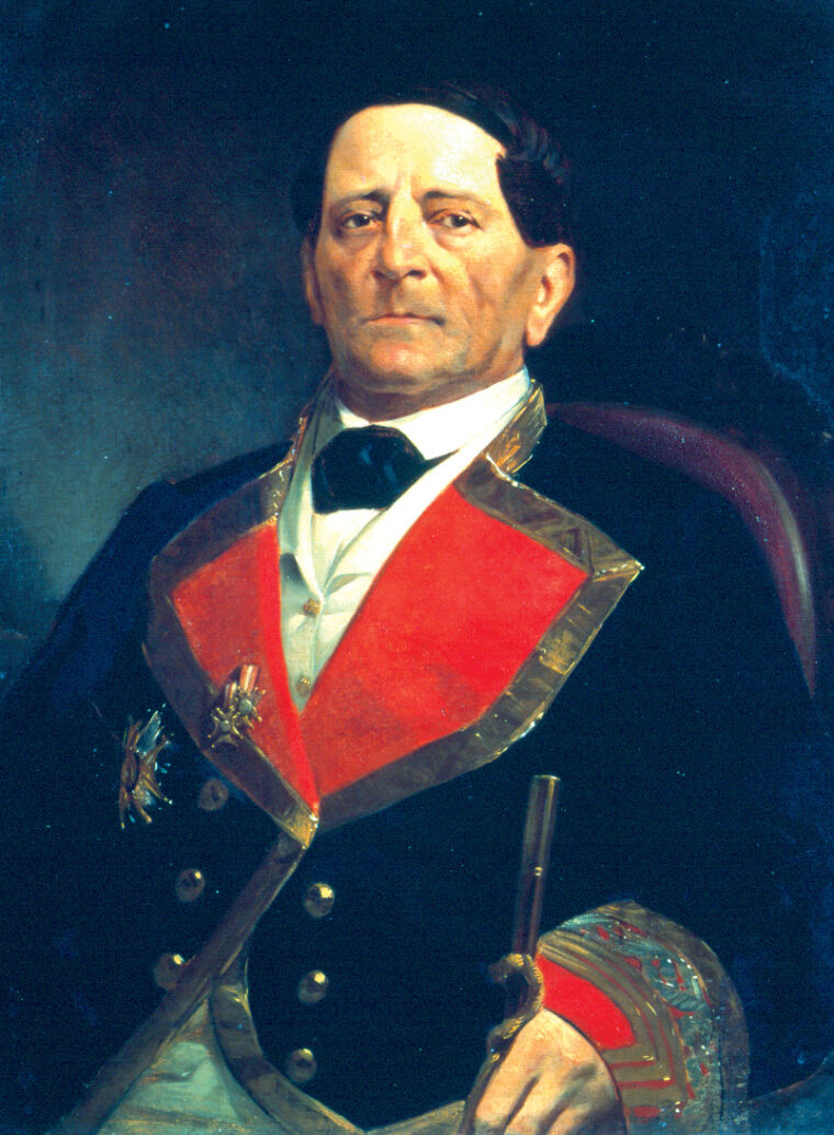 Antonio Lopez de Santa Anna.