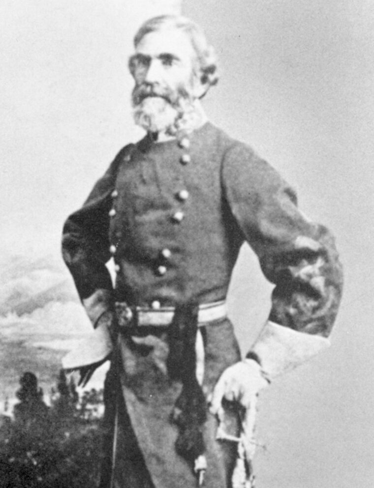 Confederate Gen. Braxton Bragg.