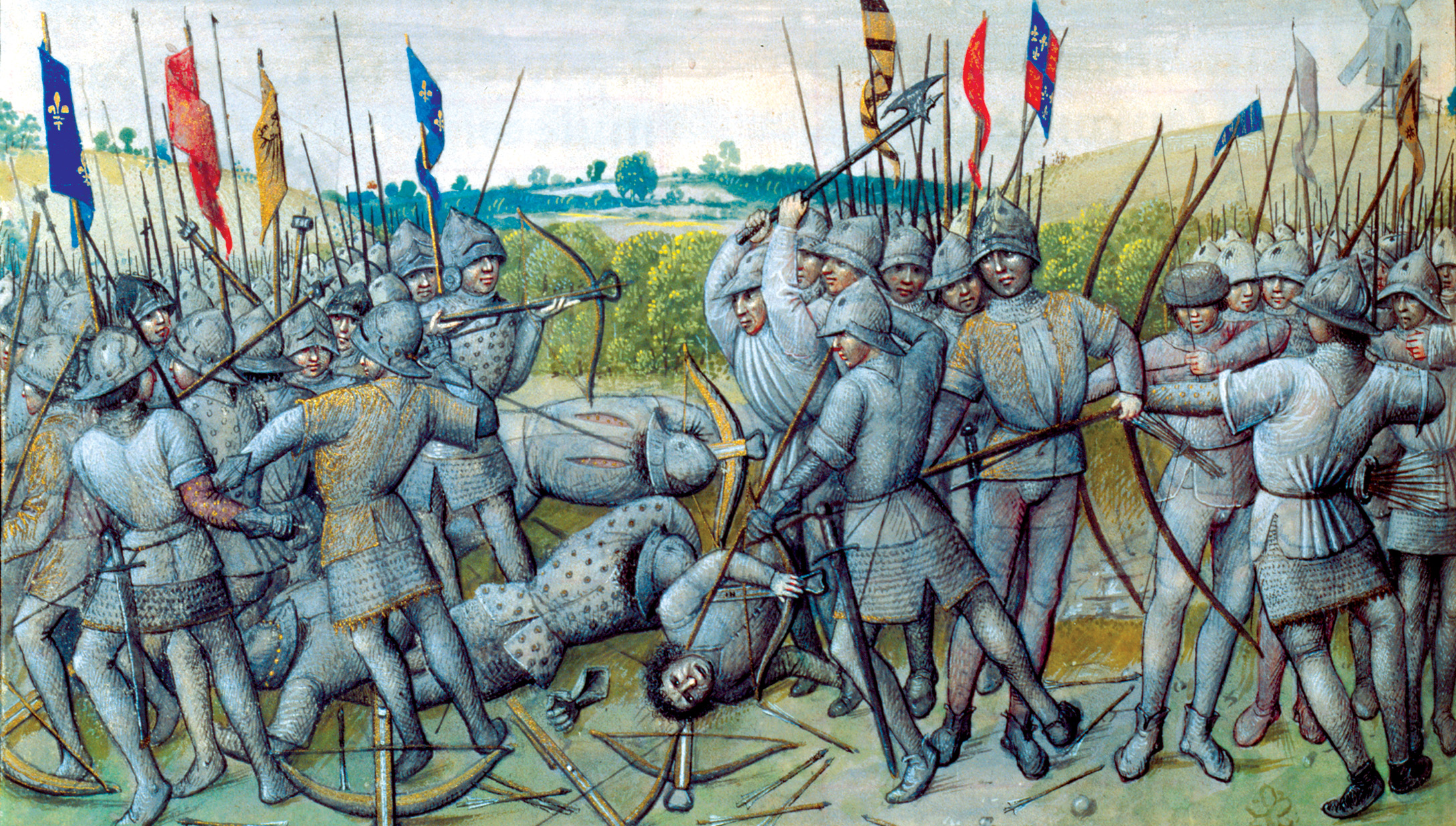 Edward III, the Black Prince, and the Battle of Crécy
