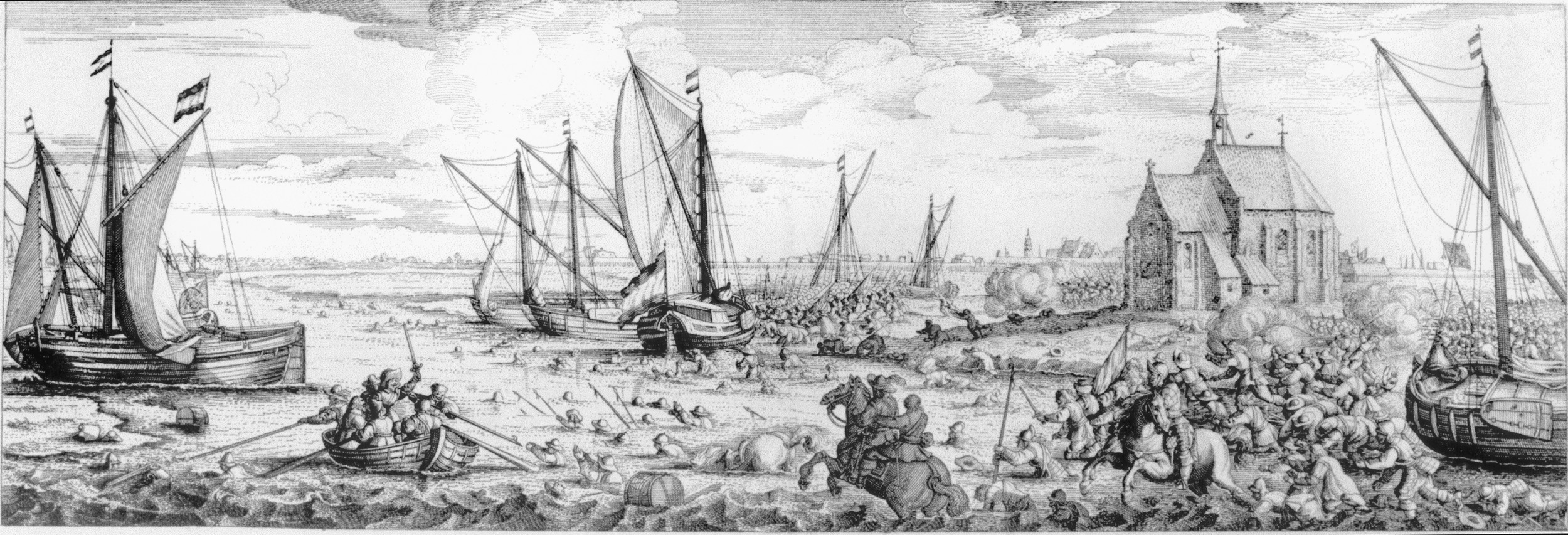 The struggle between Spain and the Dutch lasted for generations, and was fought fiercely both on land and sea.