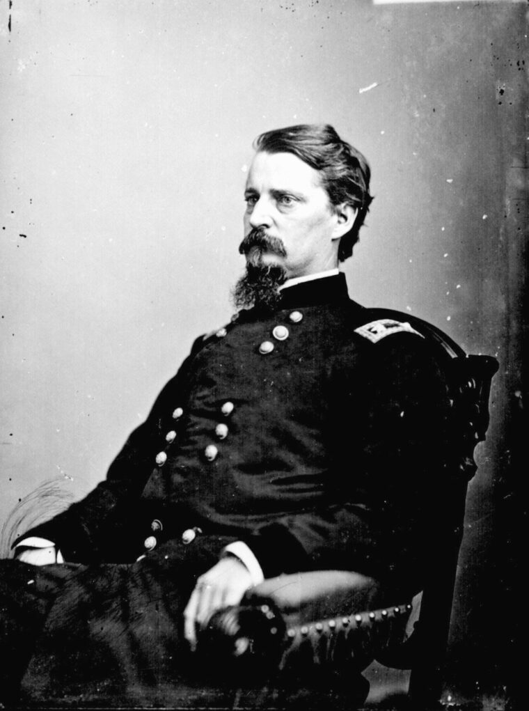 Union General Winfield Scott Hancock.
