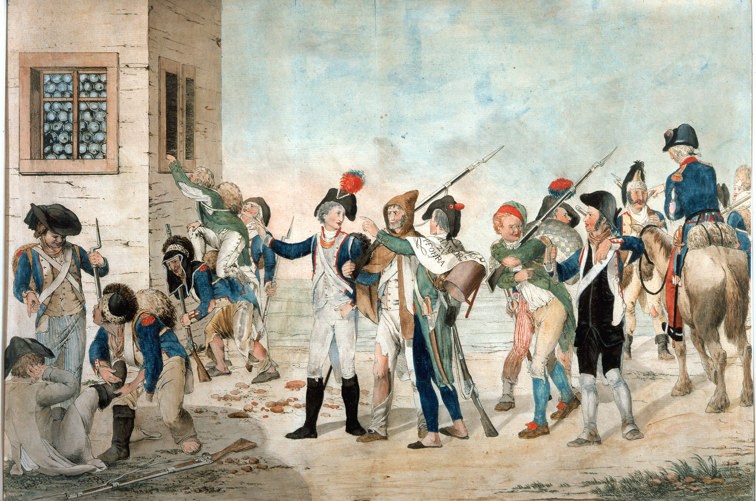 French soldiers in Italy were a motley bunch before Bonaparte took command.