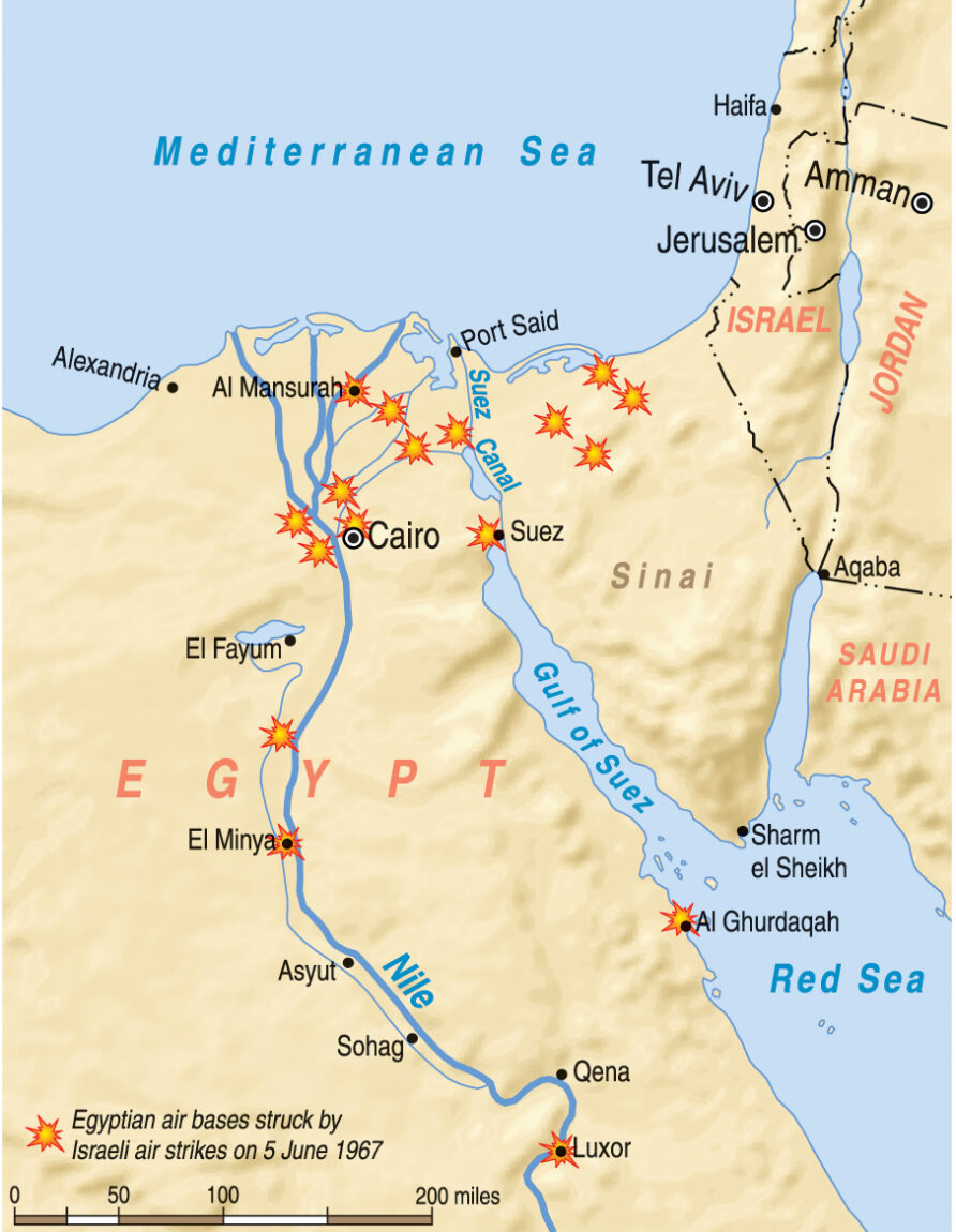 The Sinai Air Strike: June 5, 1967 - Warfare History Network