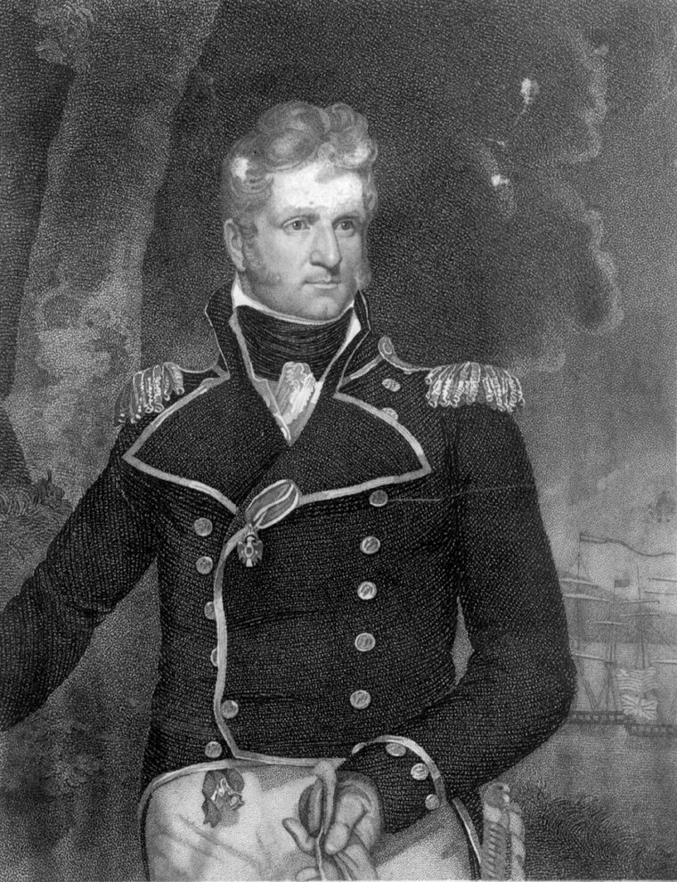 Commodore Thomas Macdonough.