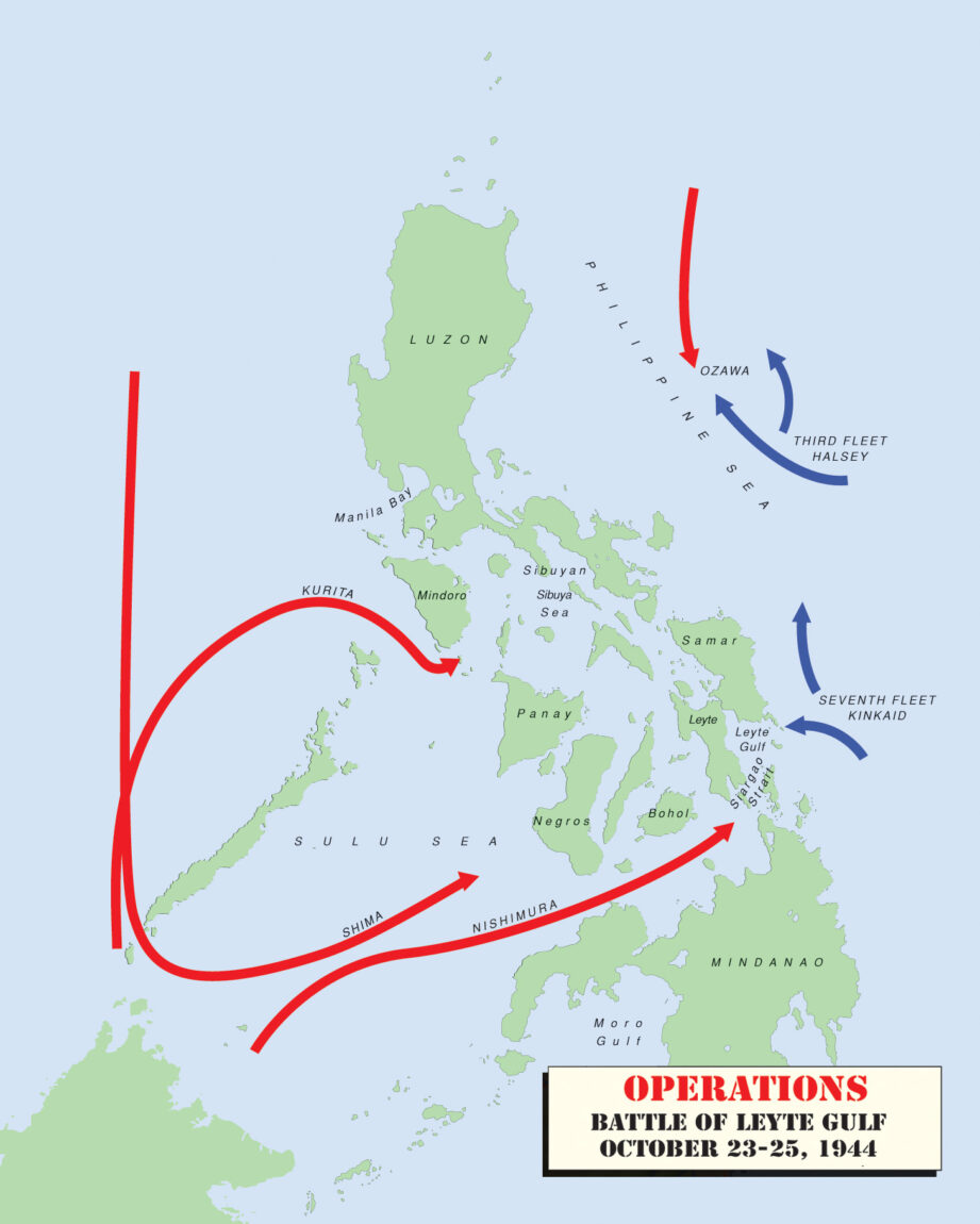 The Battle Of Leyte Gulf: Oldendorf's Textbook 