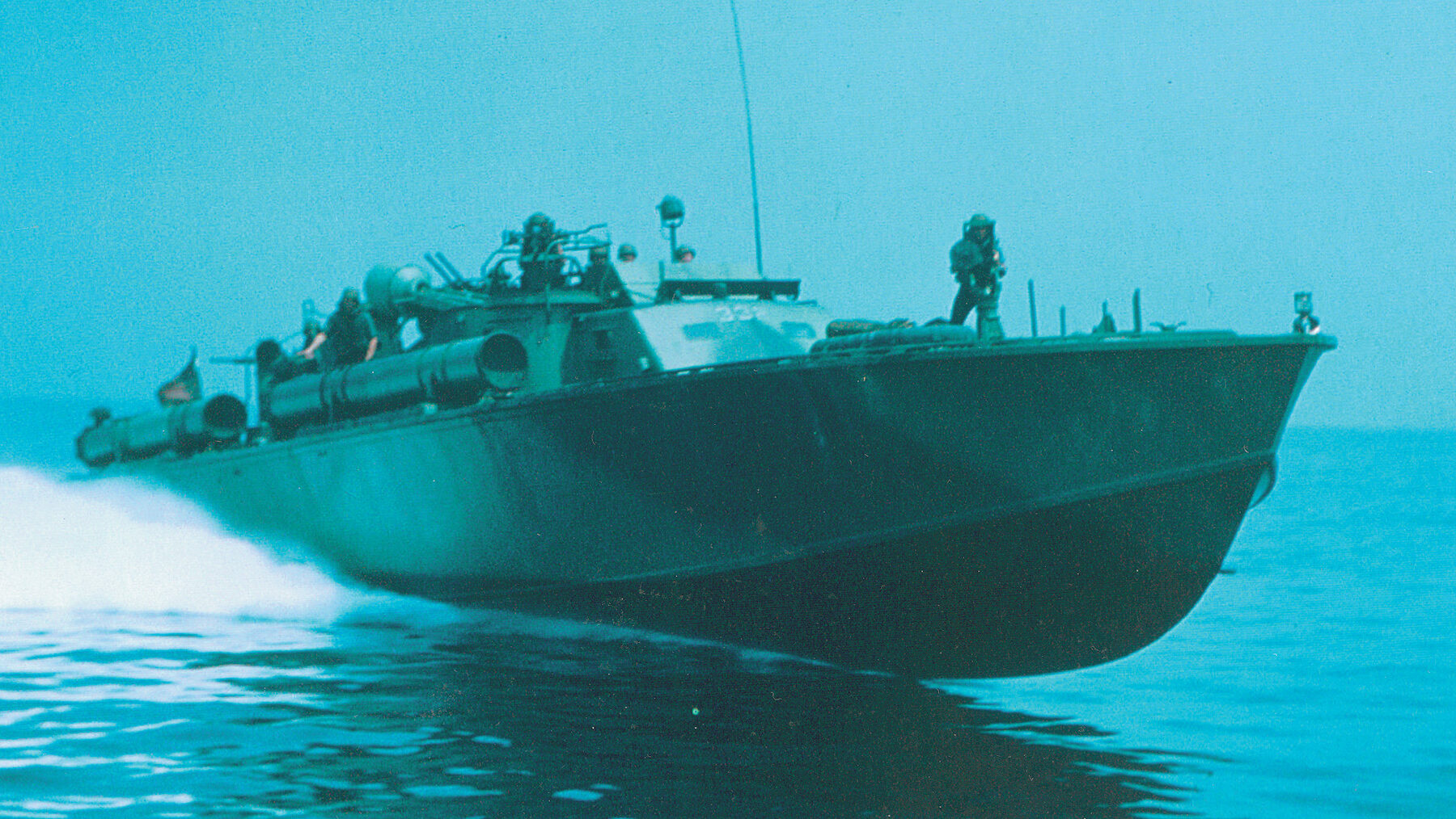 PT Boats were the first ones into action. Japanese ships illuminated the night with star-shells then fired as they could at the fast boats.